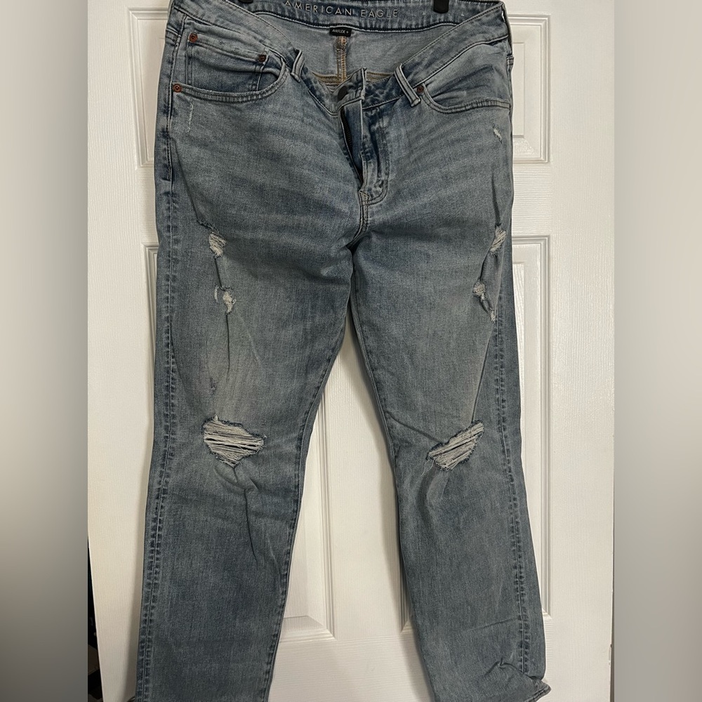 American eagle athletic fit flex jeans